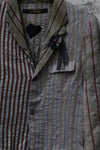 ARCHIVIO J.M.Ribot color block stripe suit G01/FD